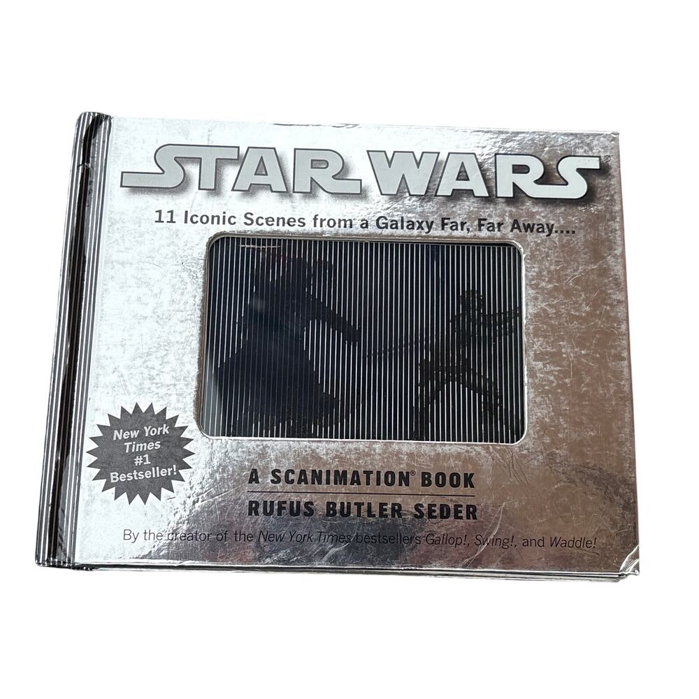 Star Wars Scanimation Book by Rufus Butler Seder – Collectible Motion Picture